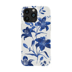 Cerulean Lily - iPhone 15 Pro Max Case