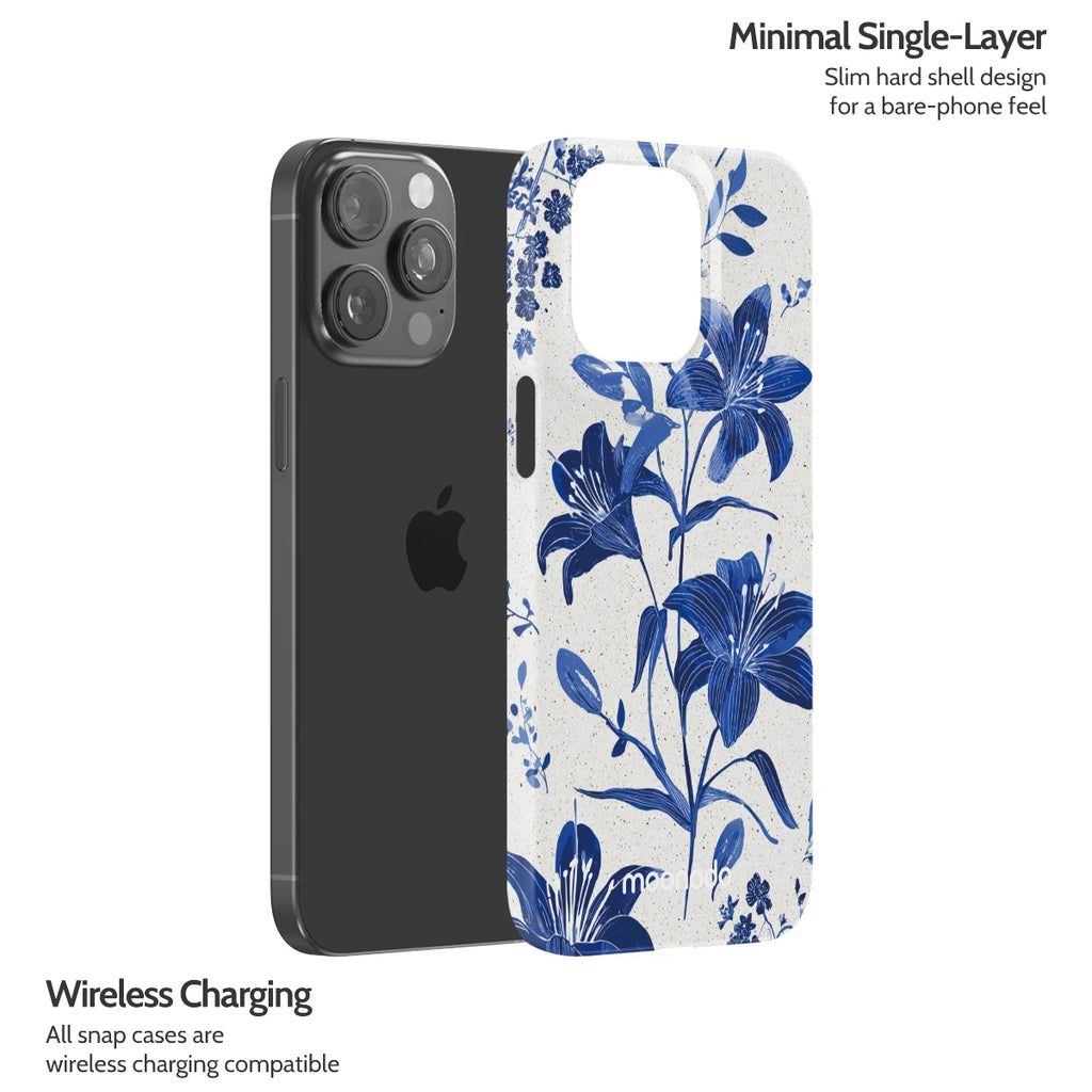 Cerulean Lily - iPhone 15 Pro Max Case