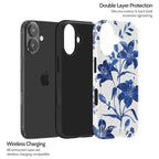 Cerulean Lily - iPhone 16 Case