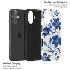 Cerulean Lily - iPhone 16 Case