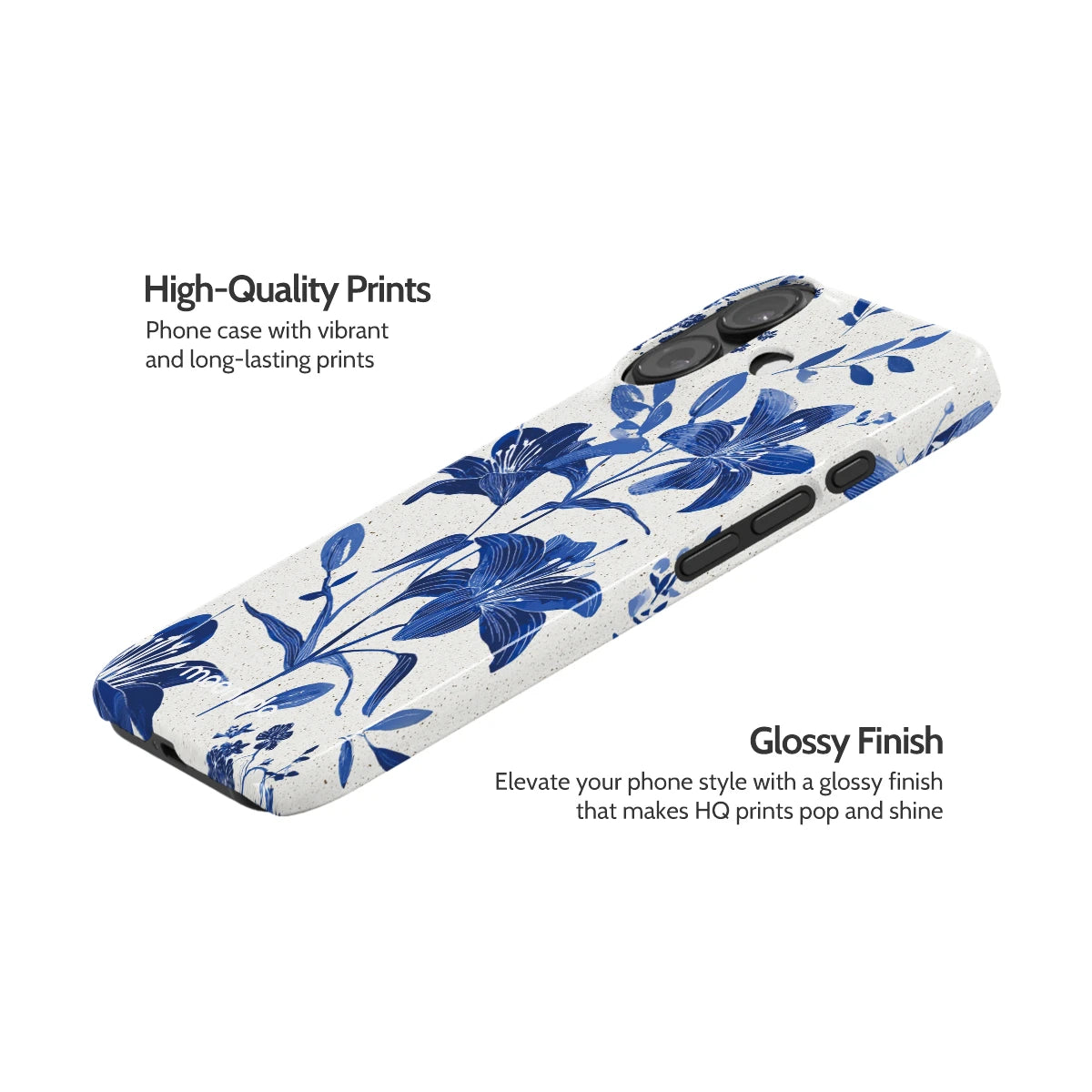 Cerulean Lily - iPhone 16 Case