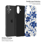 Cerulean Lily - iPhone 16 Plus Case