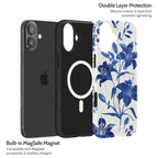 Cerulean Lily - iPhone 16 Plus Case