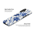 Cerulean Lily - iPhone 16 Plus Case