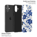 Cerulean Lily - iPhone 16 Plus Case