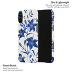 Cerulean Lily - iPhone 16 Plus Case