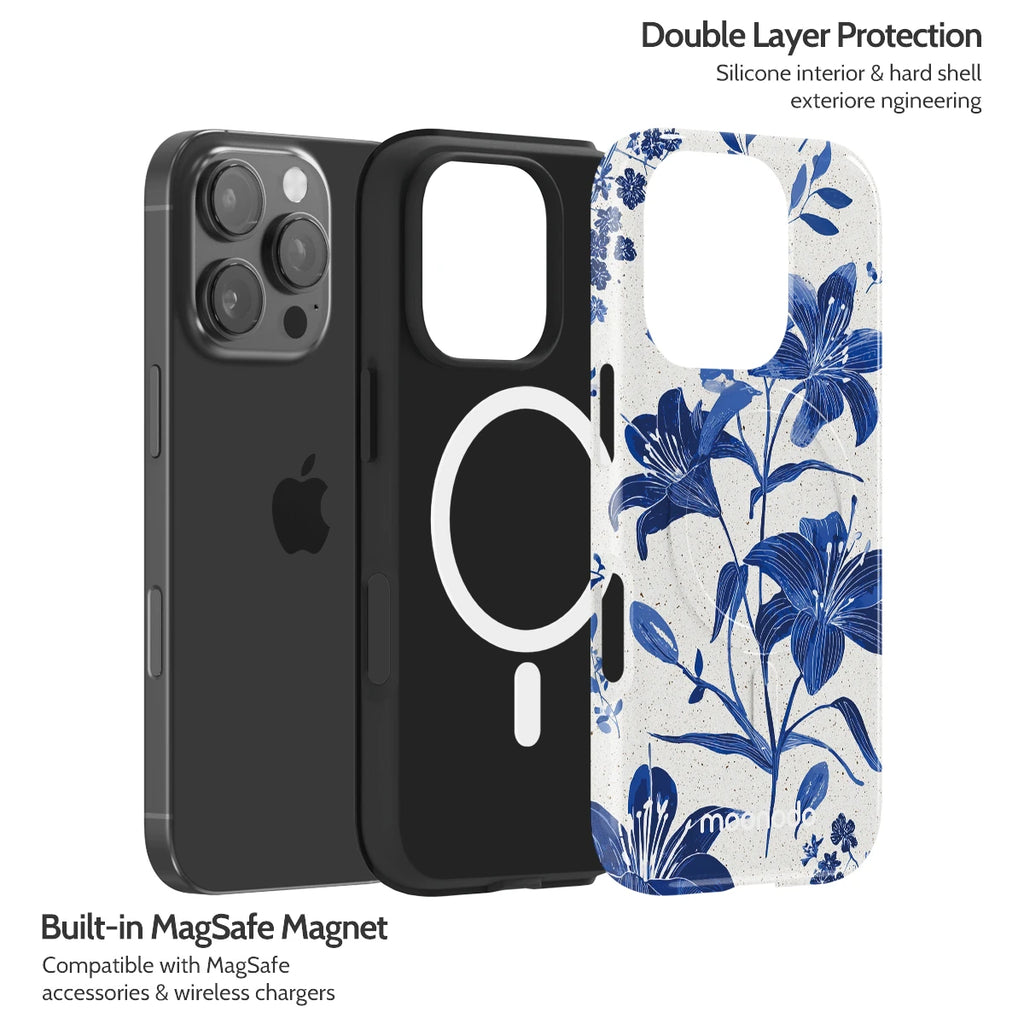 Cerulean Lily - iPhone 16 Pro Case