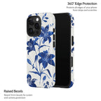 Cerulean Lily - iPhone 16 Pro Case