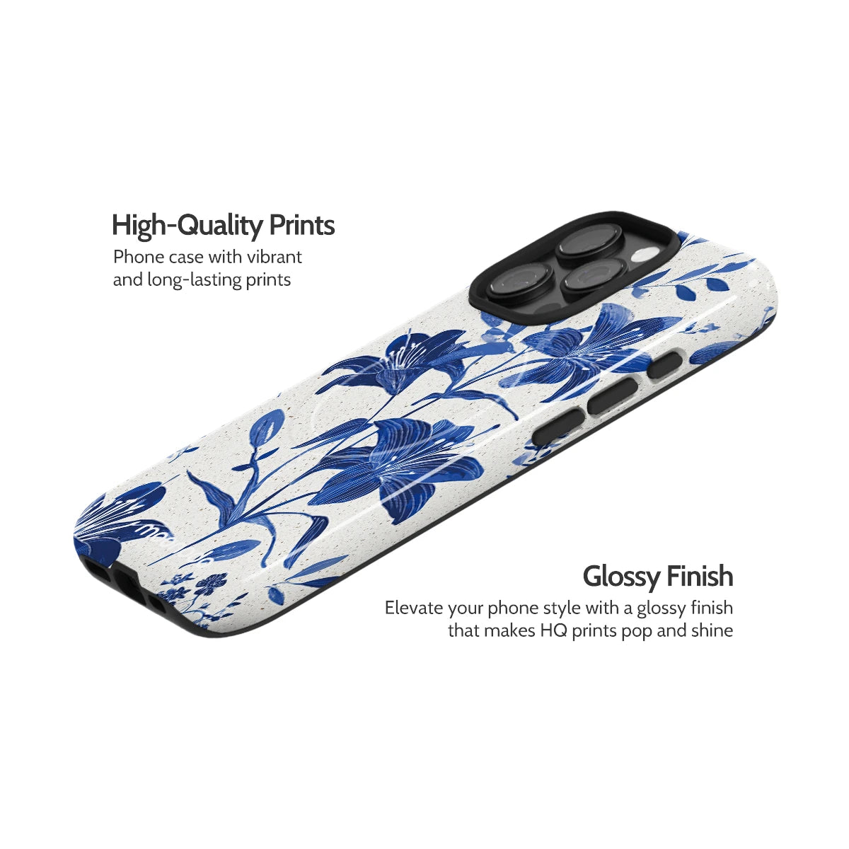 Cerulean Lily - iPhone 16 Pro Case