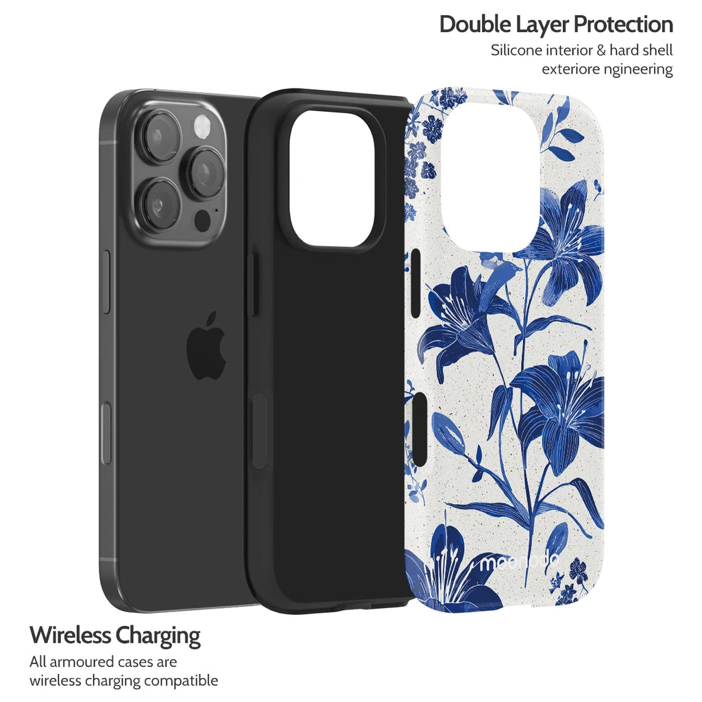 Cerulean Lily - iPhone 16 Pro Case