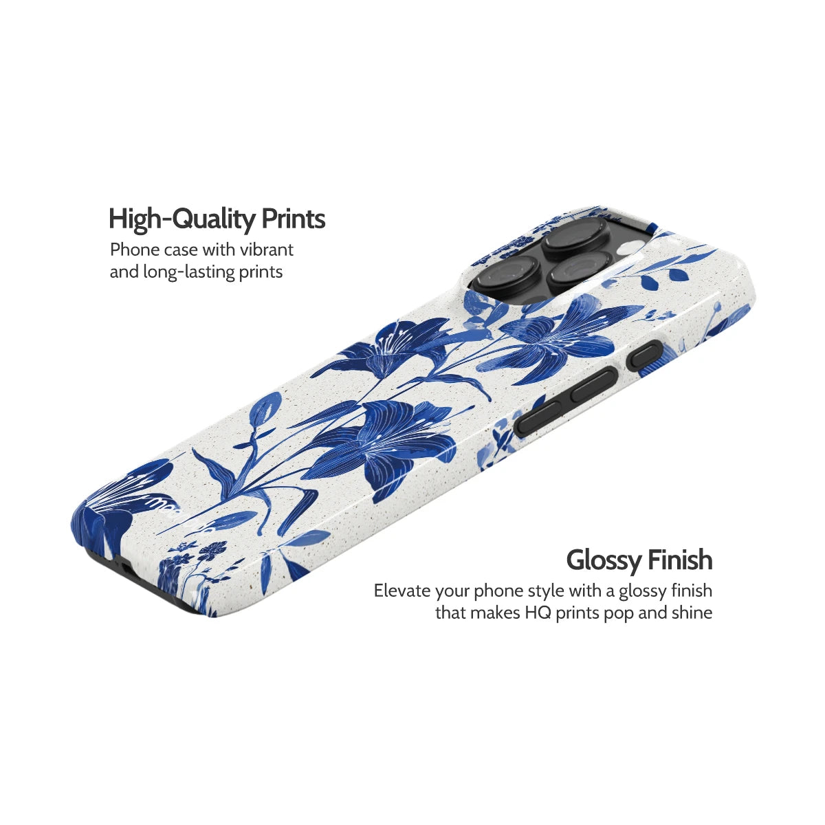 Cerulean Lily - iPhone 16 Pro Case