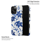 Cerulean Lily - iPhone 16 Pro Max Case