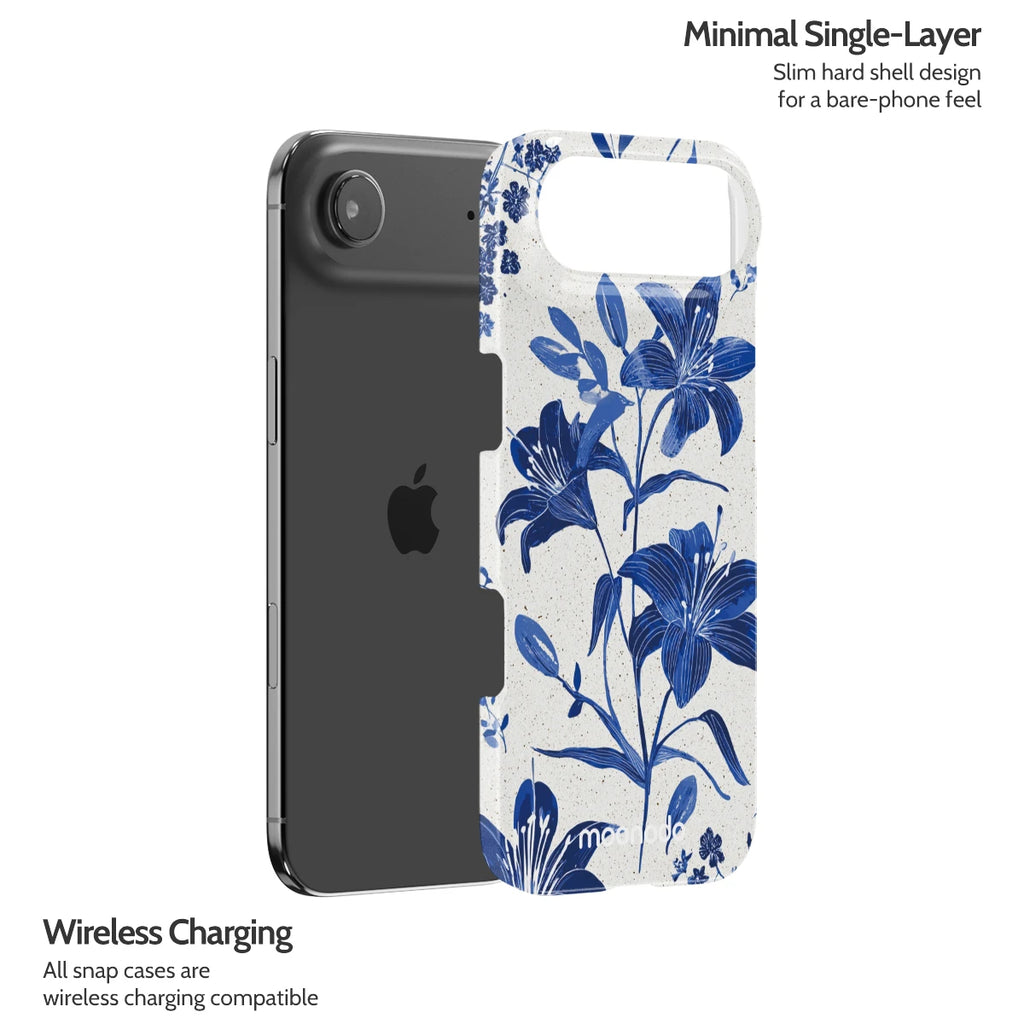 Cerulean Lily - iPhone 17 Air Case