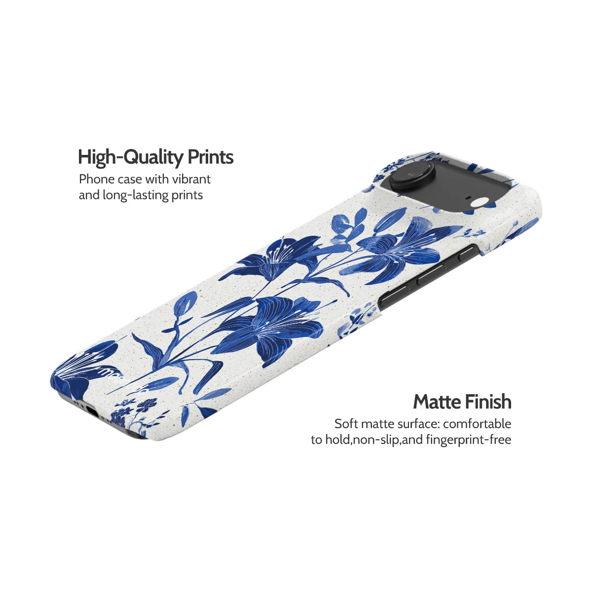 Cerulean Lily - iPhone 17 Air Case