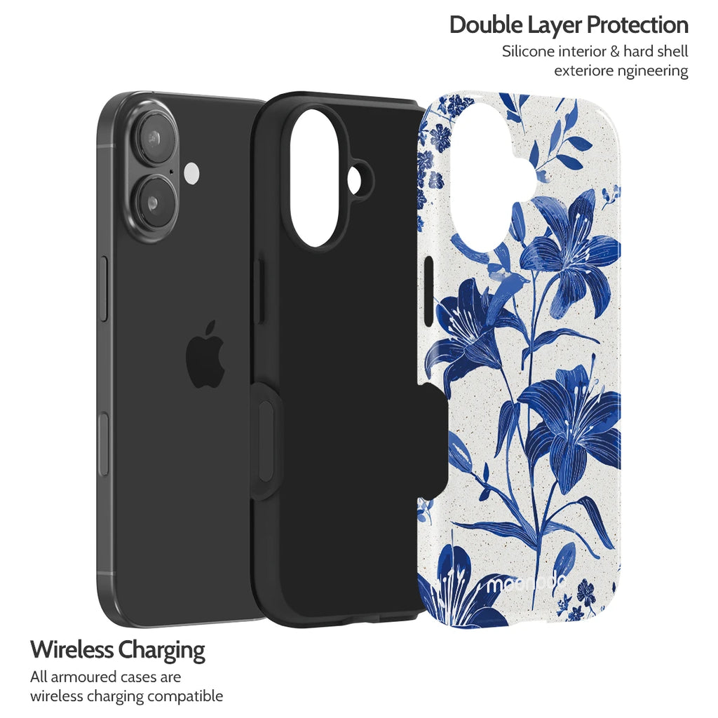 Cerulean Lily - iPhone 17 Case