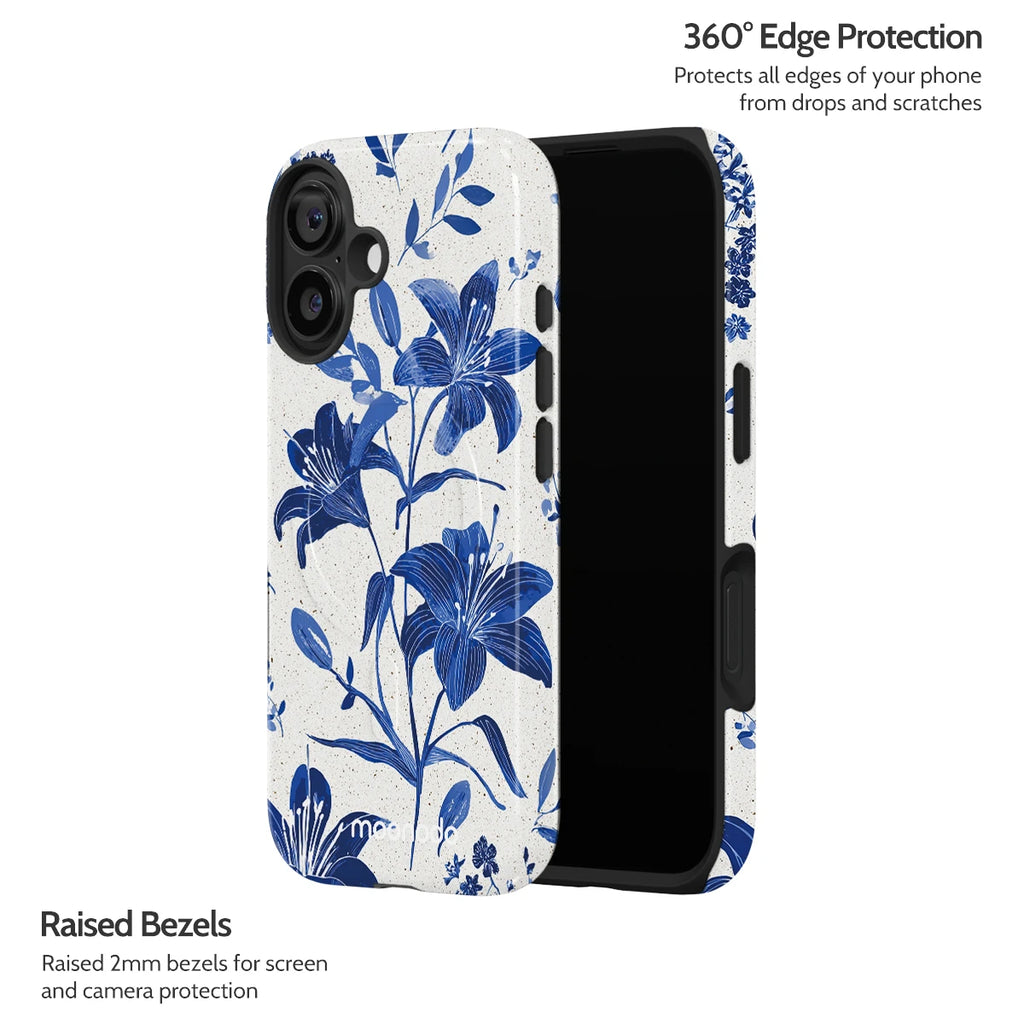 Cerulean Lily - iPhone 17 Case