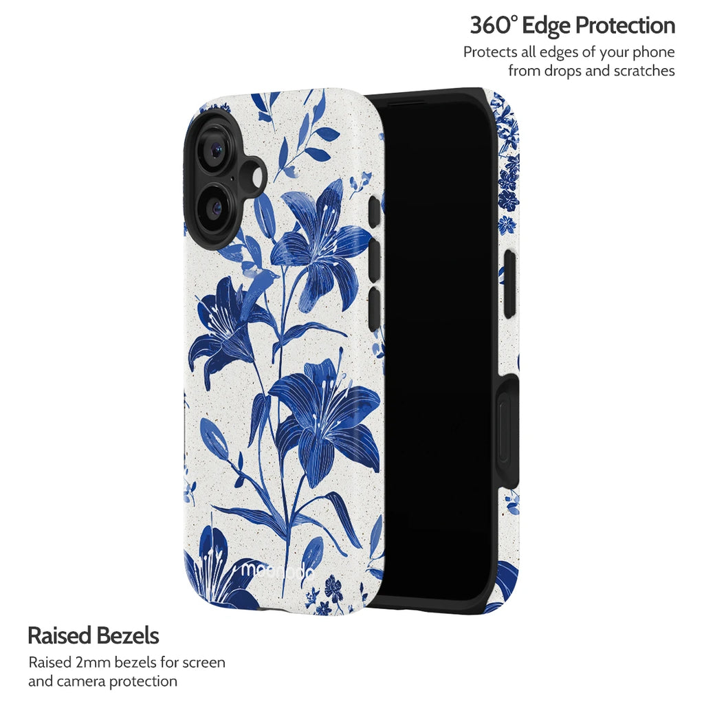 Cerulean Lily - iPhone 17 Case