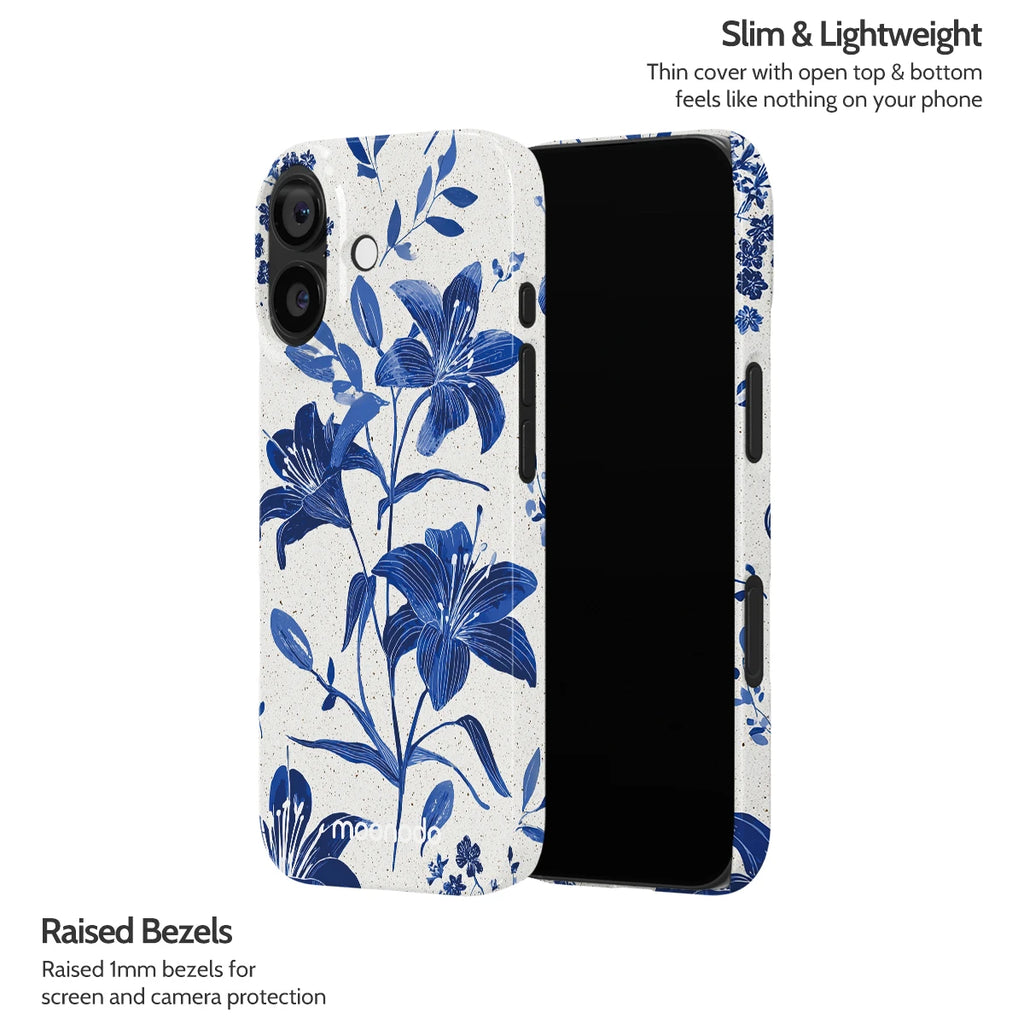 Cerulean Lily - iPhone 17 Case