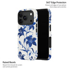 Cerulean Lily - iPhone 17 Pro Case