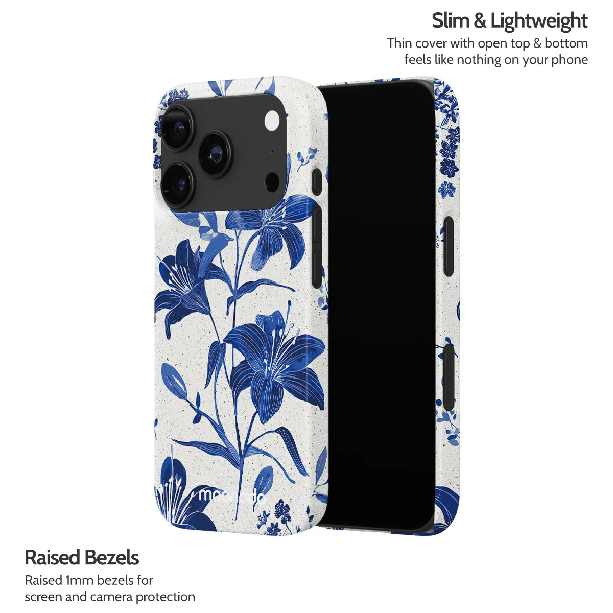 Cerulean Lily - iPhone 17 Pro Case