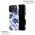 Cerulean Lily - iPhone 17 Pro Max Case
