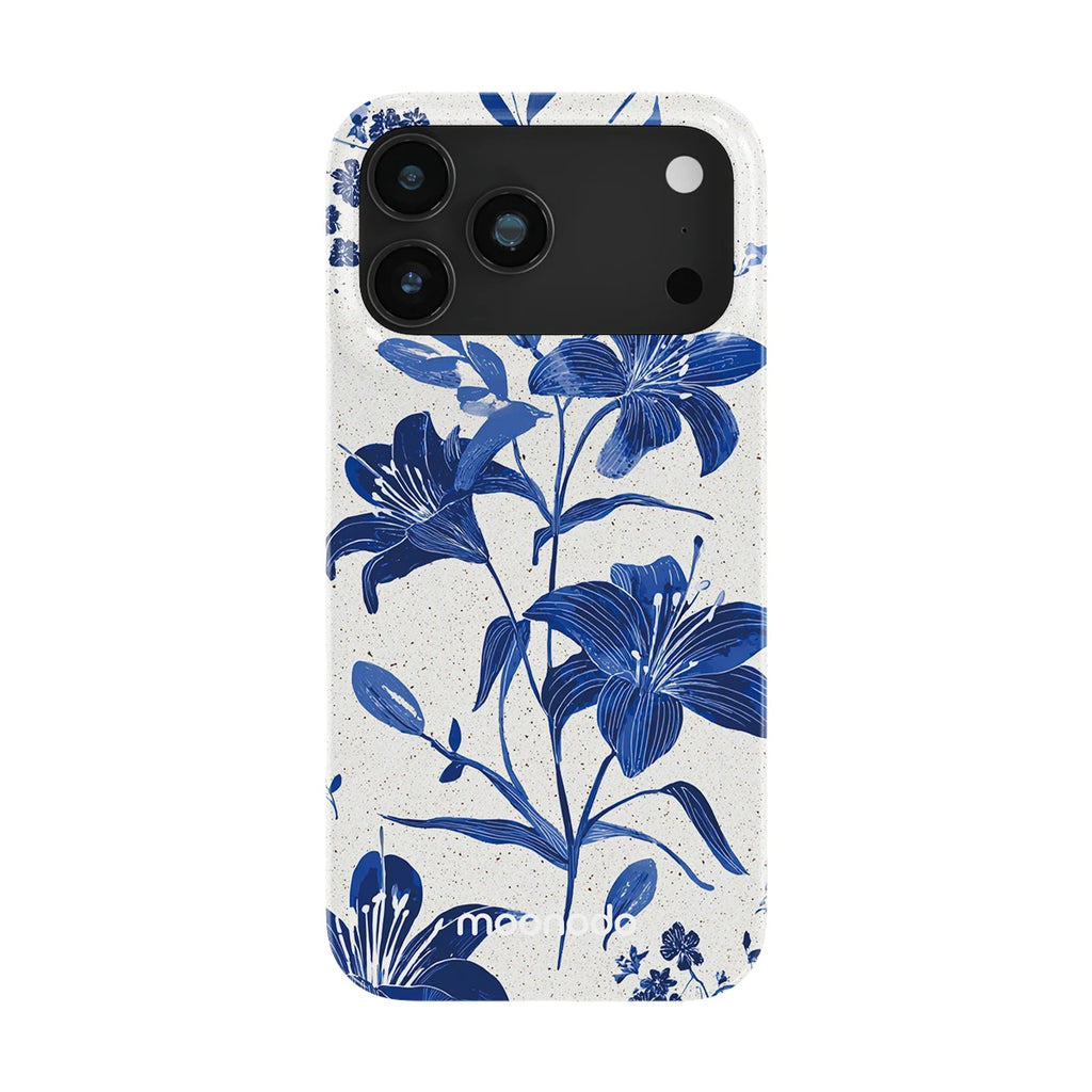 Cerulean Lily - iPhone 17 Pro Max Case