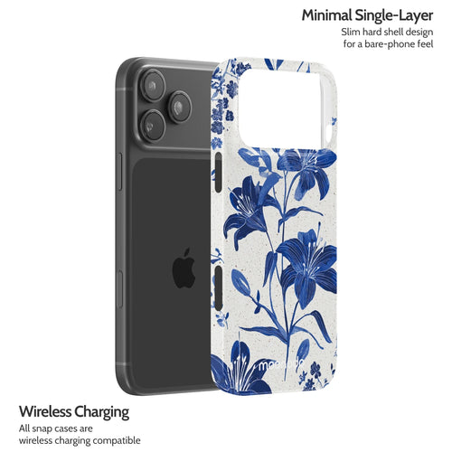 Cerulean Lily - iPhone 17 Pro Max Case