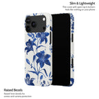 Cerulean Lily - iPhone 17 Pro Max Case