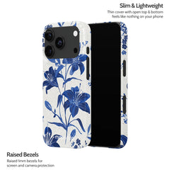 Cerulean Lily - iPhone 18 Pro Case