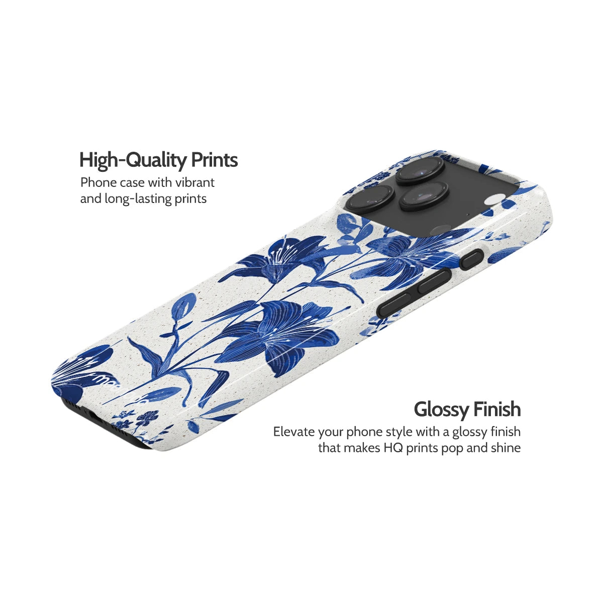 Cerulean Lily - iPhone 18 Pro Case