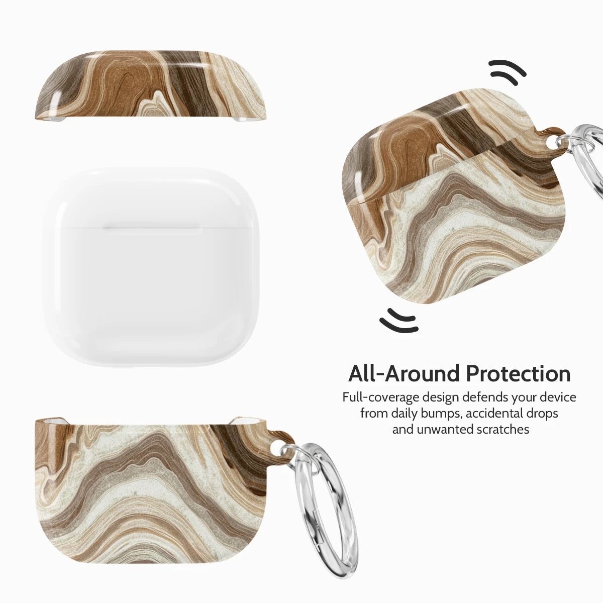 Sediment Serenity - AirPods 4 Case