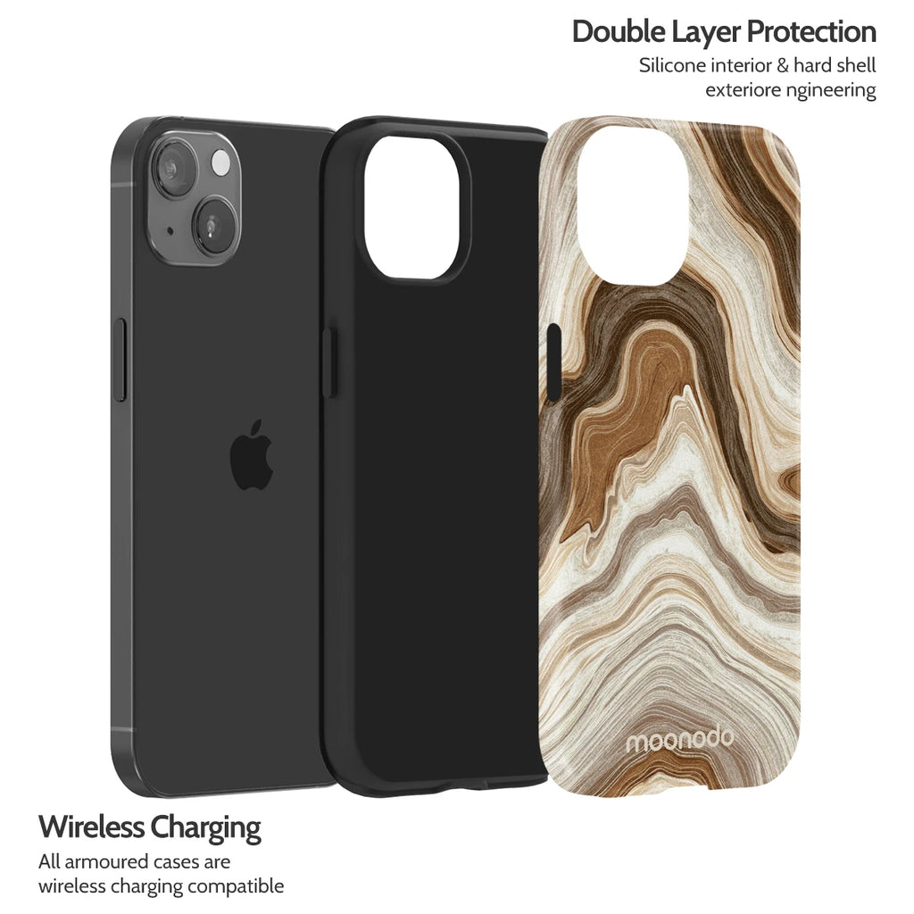 Sediment Serenity - iPhone 13 Case