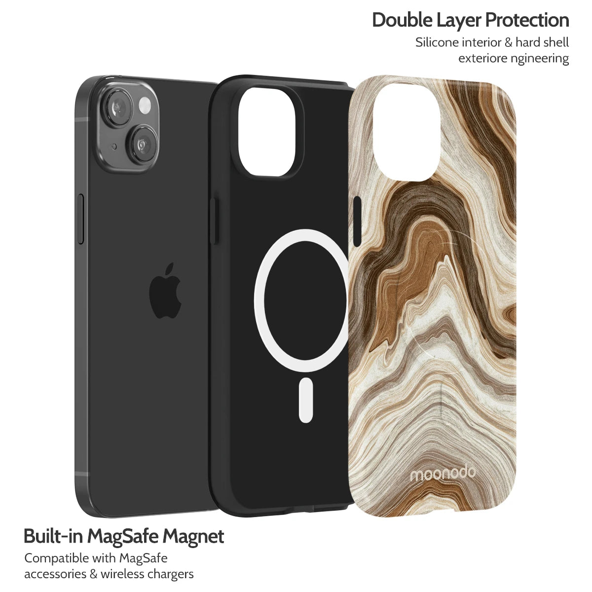 Sediment Serenity - iPhone 14 Plus Case