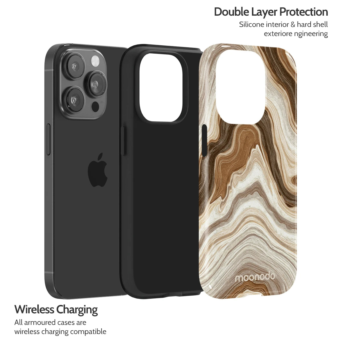 Sediment Serenity - iPhone 14 Pro Case