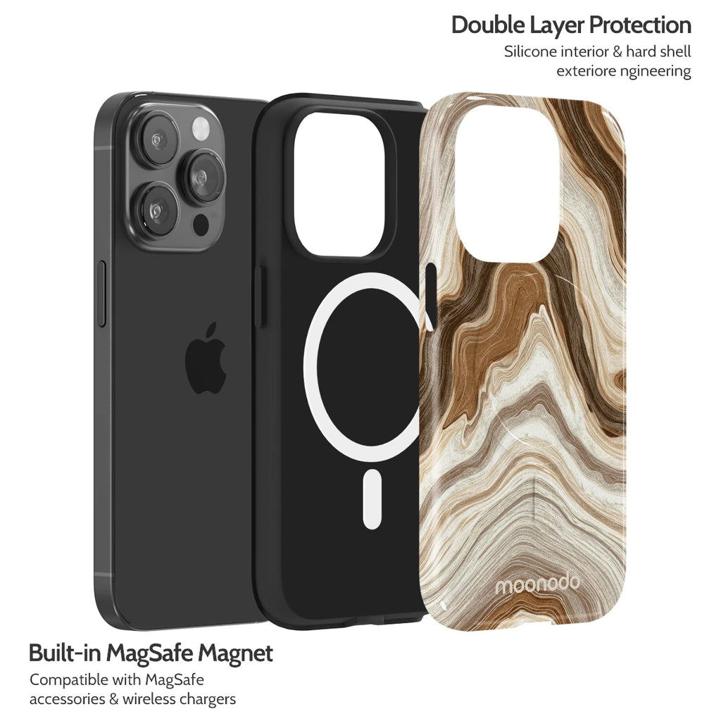 Sediment Serenity - iPhone 14 Pro Case