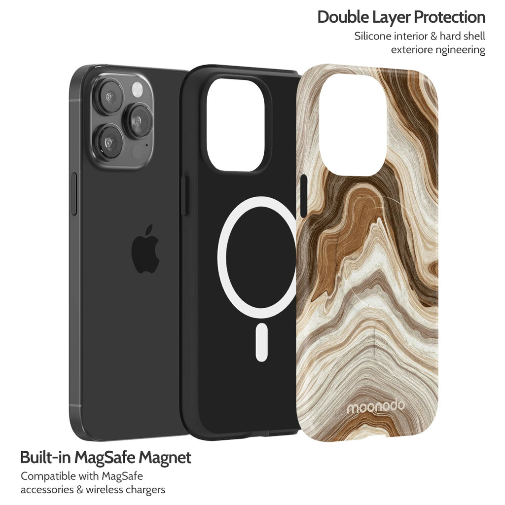 Sediment Serenity - iPhone 14 Pro Max Case