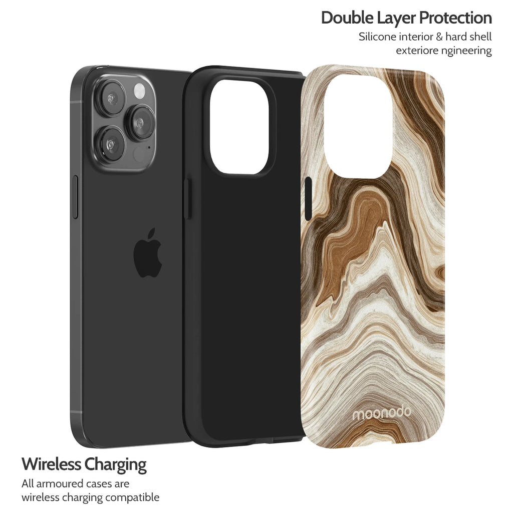 Sediment Serenity - iPhone 14 Pro Max Case