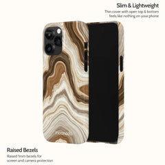 Sediment Serenity - iPhone 14 Pro Max Case