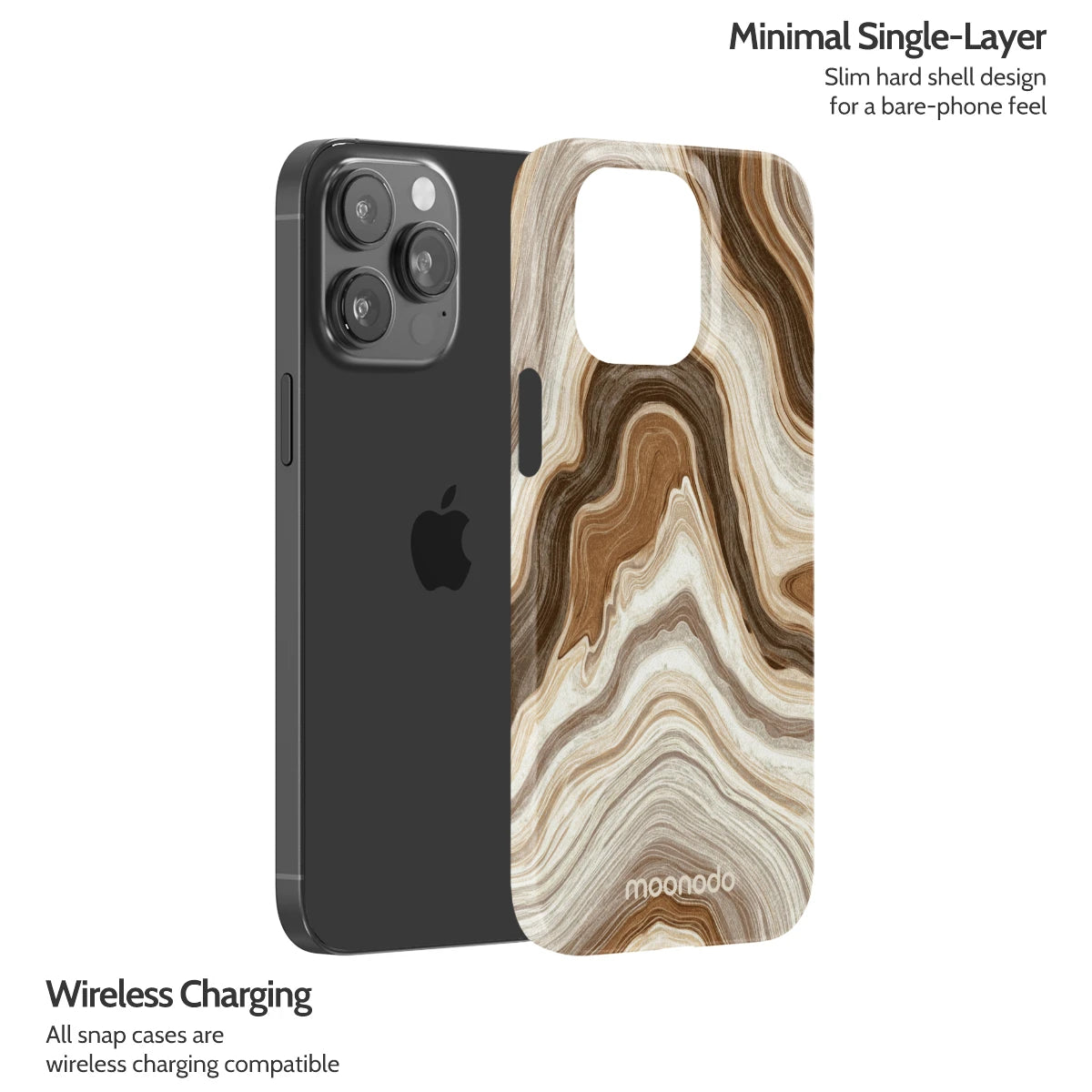 Sediment Serenity - iPhone 14 Pro Max Case