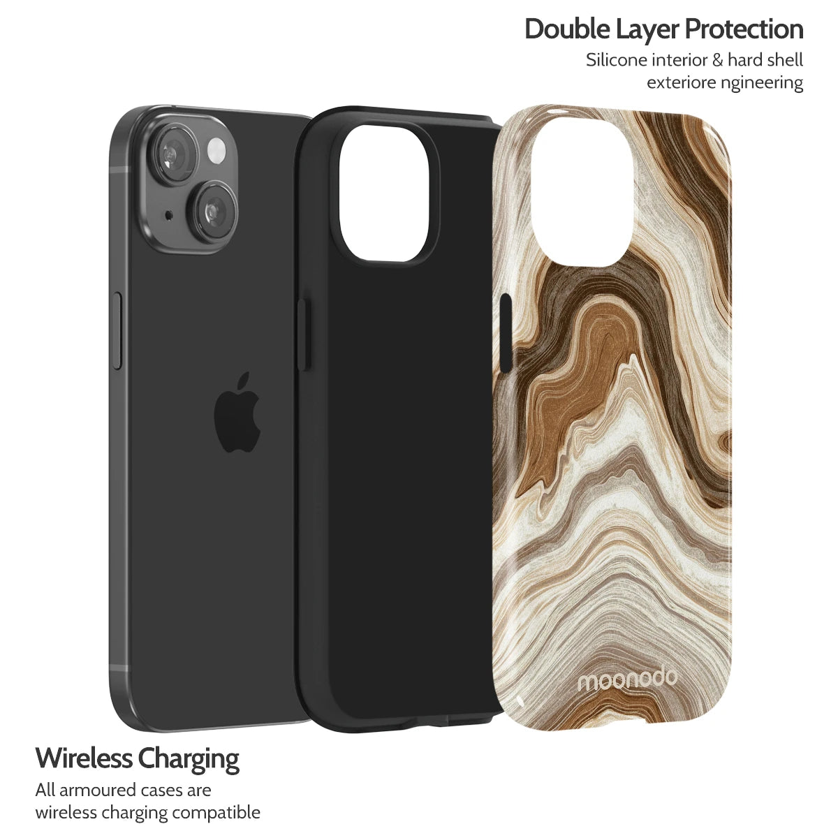 Sediment Serenity - iPhone 15 Case