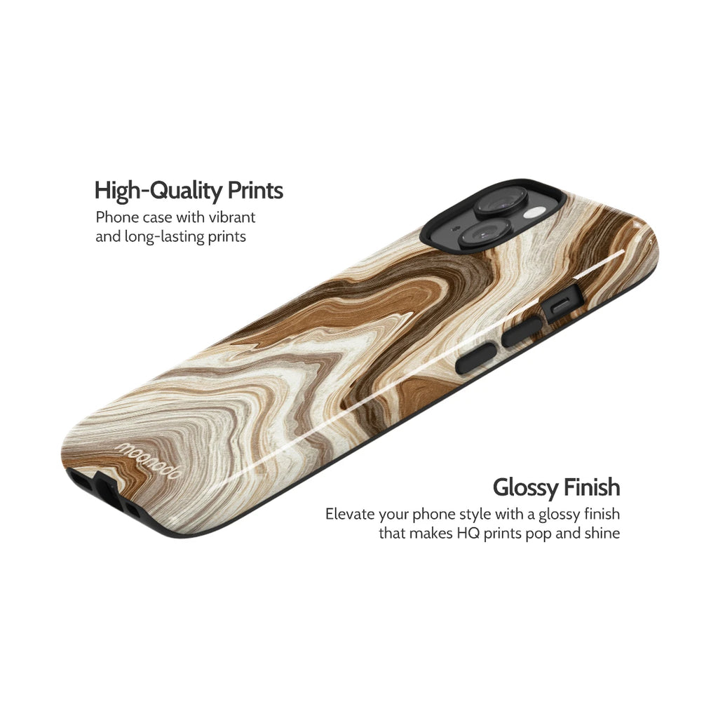 Sediment Serenity - iPhone 15 Case