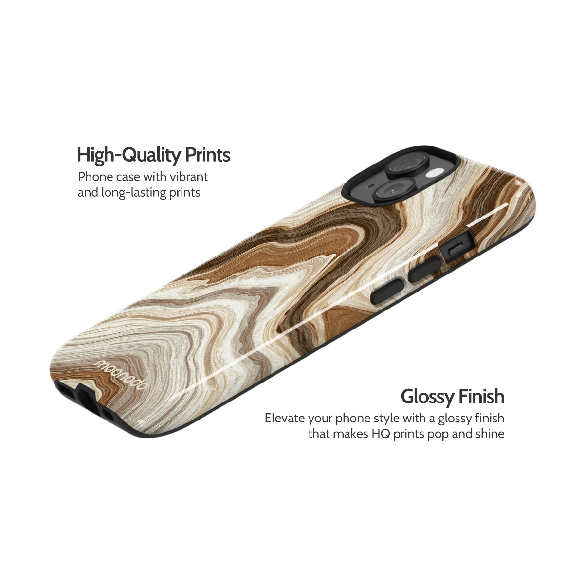 Sediment Serenity - iPhone 15 Case