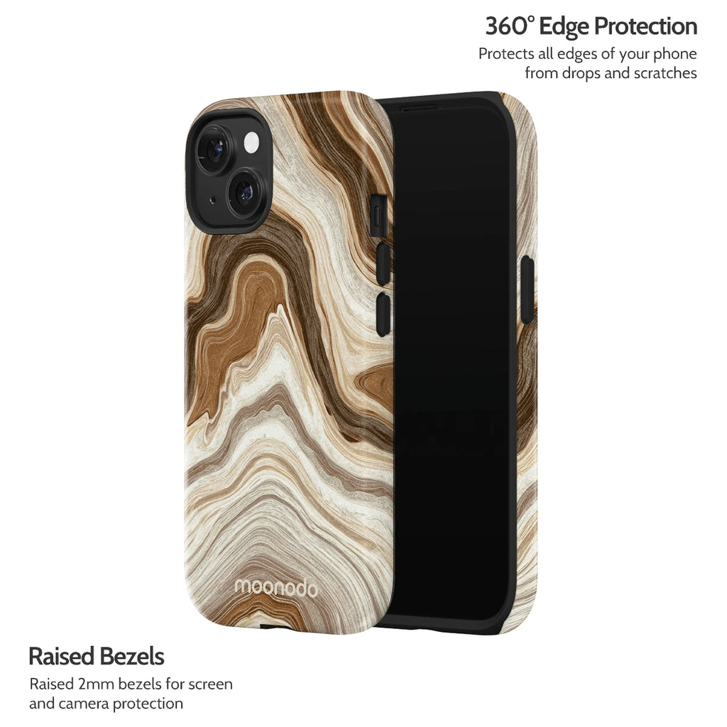 Sediment Serenity - iPhone 15 Case