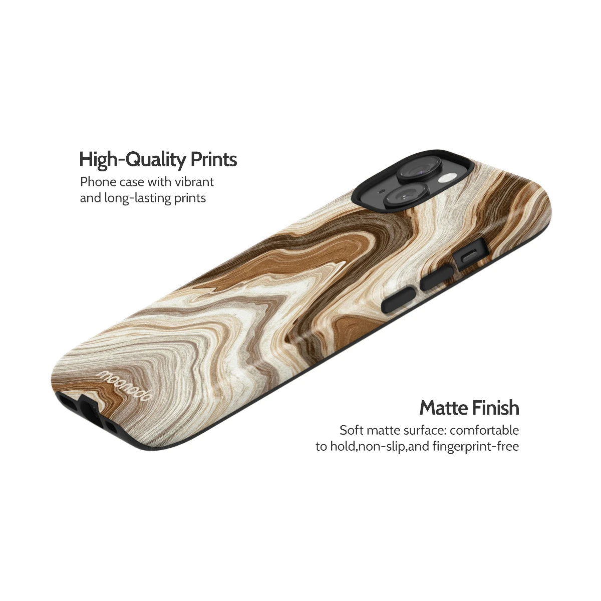Sediment Serenity - iPhone 15 Case