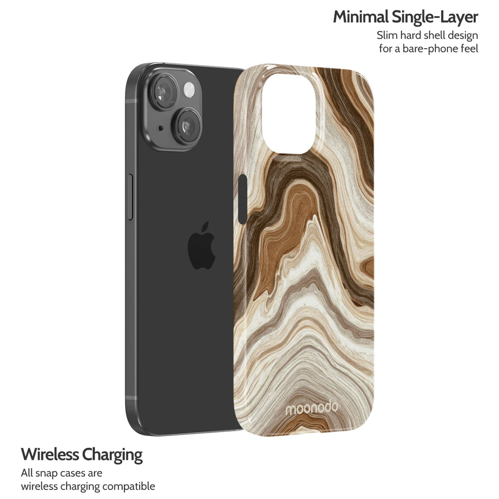 Sediment Serenity - iPhone 15 Case