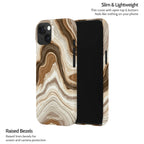 Sediment Serenity - iPhone 15 Case