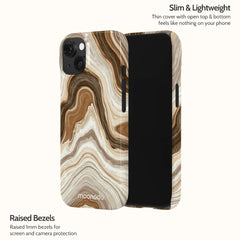 Sediment Serenity - iPhone 15 Case
