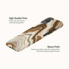 Sediment Serenity - iPhone 15 Case