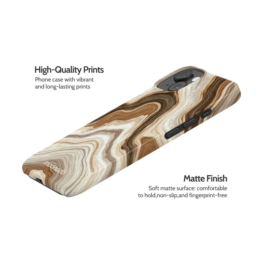 Sediment Serenity - iPhone 15 Case