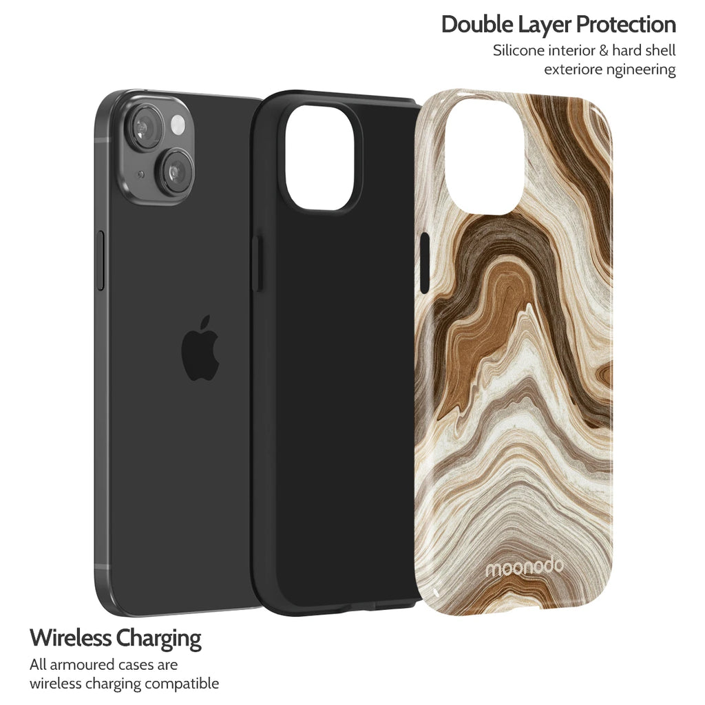 Sediment Serenity - iPhone 15 Plus Case